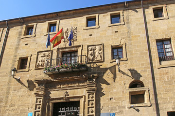 Old building in Haro, Spain