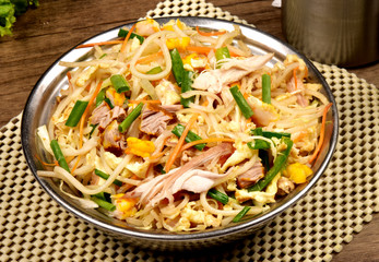 chicken noodles