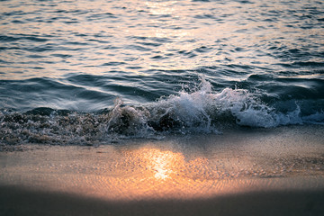 Golden waves