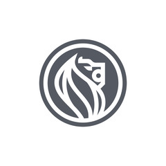 vector image of an lion