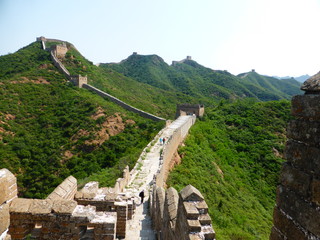 Gran Muralla China en el tramo de Jinshanling a Simatai