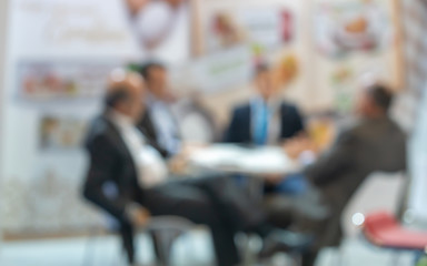 Businessman At International Trade Fair