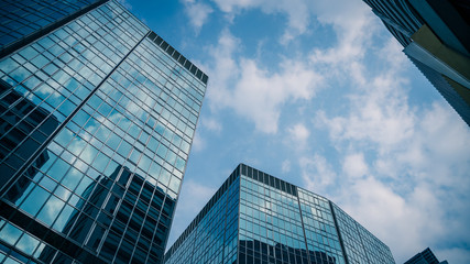 Fototapeta na wymiar Skyscraper Corporate Building 