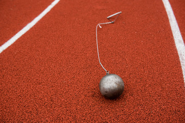 Hammer,  track and field equipment