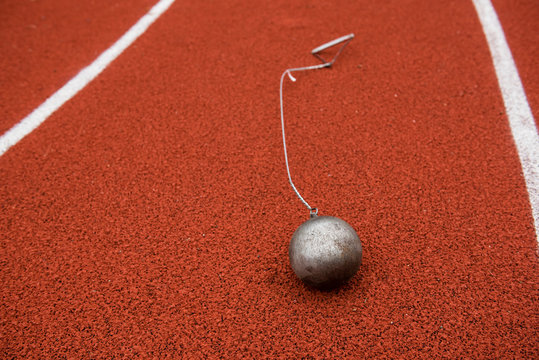 Hammer,  track and field equipment