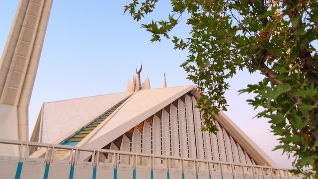 Faisal mosque in Islamabad, Pakistan