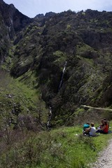 Obraz premium hiking in the mountains