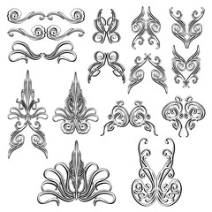 Decorative elements set