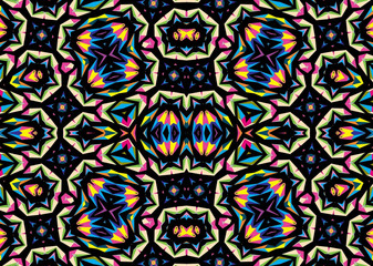 
Pattern Kaleidoscope Abstract Design