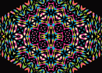 
Pattern Kaleidoscope Abstract Design