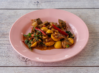 Mixed Thai Food Dishes 