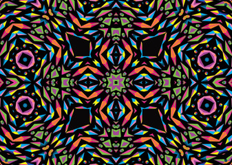 
Pattern Kaleidoscope Abstract Design