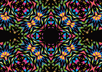 
Pattern Kaleidoscope Abstract Design