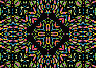 
Pattern Kaleidoscope Abstract Design
