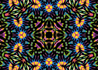 
Pattern Kaleidoscope Abstract Design