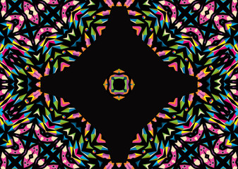 
Pattern Kaleidoscope Abstract Design