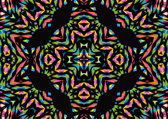 
Pattern Kaleidoscope Abstract Design