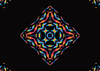 
Pattern Kaleidoscope Abstract Design