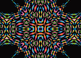 
Pattern Kaleidoscope Abstract Design