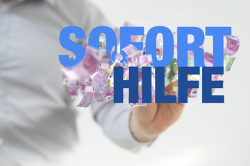 Corona- Hilfe, Geld Deutschland sofort hilfe.