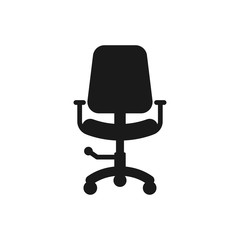 armchair icon, chair icon in trendy flat style