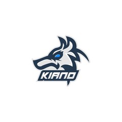 Wolf Logo icon Design Vector
