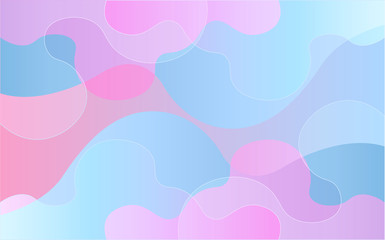 Fototapeta na wymiar Pink colorful wave abstract background. Illustration vector eps10