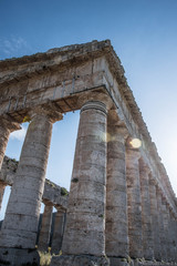 Fototapeta premium ancient Roman temples photographed in modern timesancient Roman temples photographed in modern times