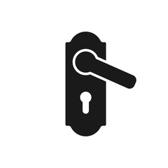 doorknob vector icon, door handle icon in trendy flat style