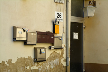 eingang zu wohnhaus in meisenheim