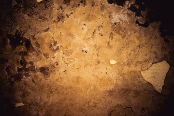 Background - rusty old-fashioned with space for your design. Old wall