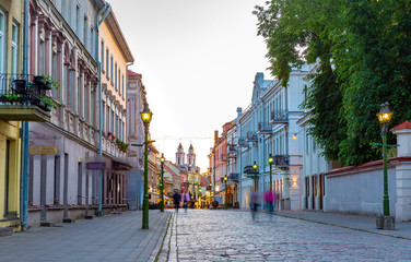 Fototapeta na wymiar Kaunas old town ,lithuania