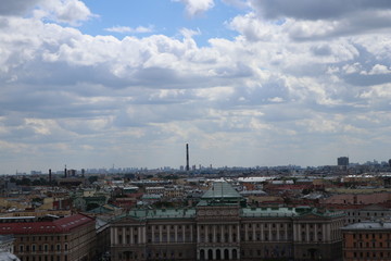 A nice view of saint peters burg city