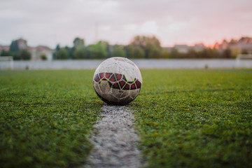 soccer ball soccer field