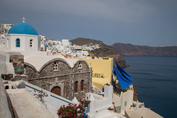 Oia village Santorini Island Greece