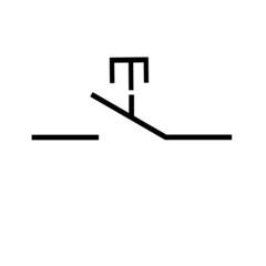 Symbol Push Button Normally Open