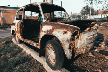old rusty truck