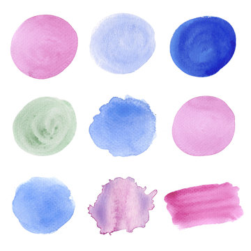 Aquarellkleckse