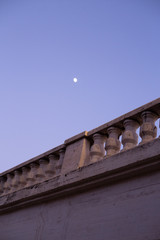 Obraz premium roof and sky