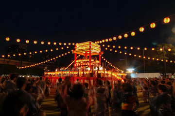 夏祭りと盆踊り