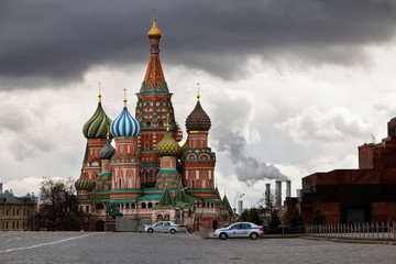 Fototapeta na wymiar Moscow. Covid-2019