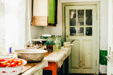 old kitchen