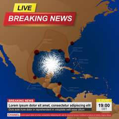 USA hurricane news wallpaper