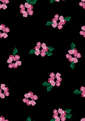 Seamless pattern design- flowers and plants
nahtloses Muster design- Blumen und Pflanzen
Every size possible
for clothes, fabrics, interior design,...
