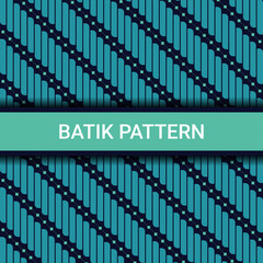 Illustration vector graphic of batik pattern. javanese indonesian batik. good for print design. decoration and wallpaper.