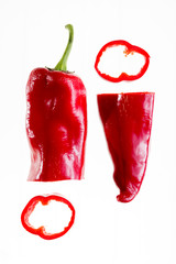 Czerwona ostra papryczka chili naturalna przyprawa