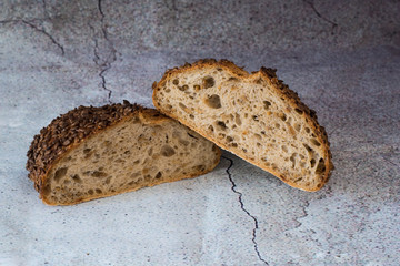 Hogaza de pan de pipas