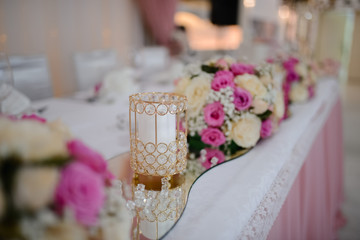 Beautiful floral decoration for a special occasion
