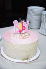 A beautiful big cake for a special event