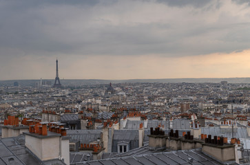 Paris rooftops